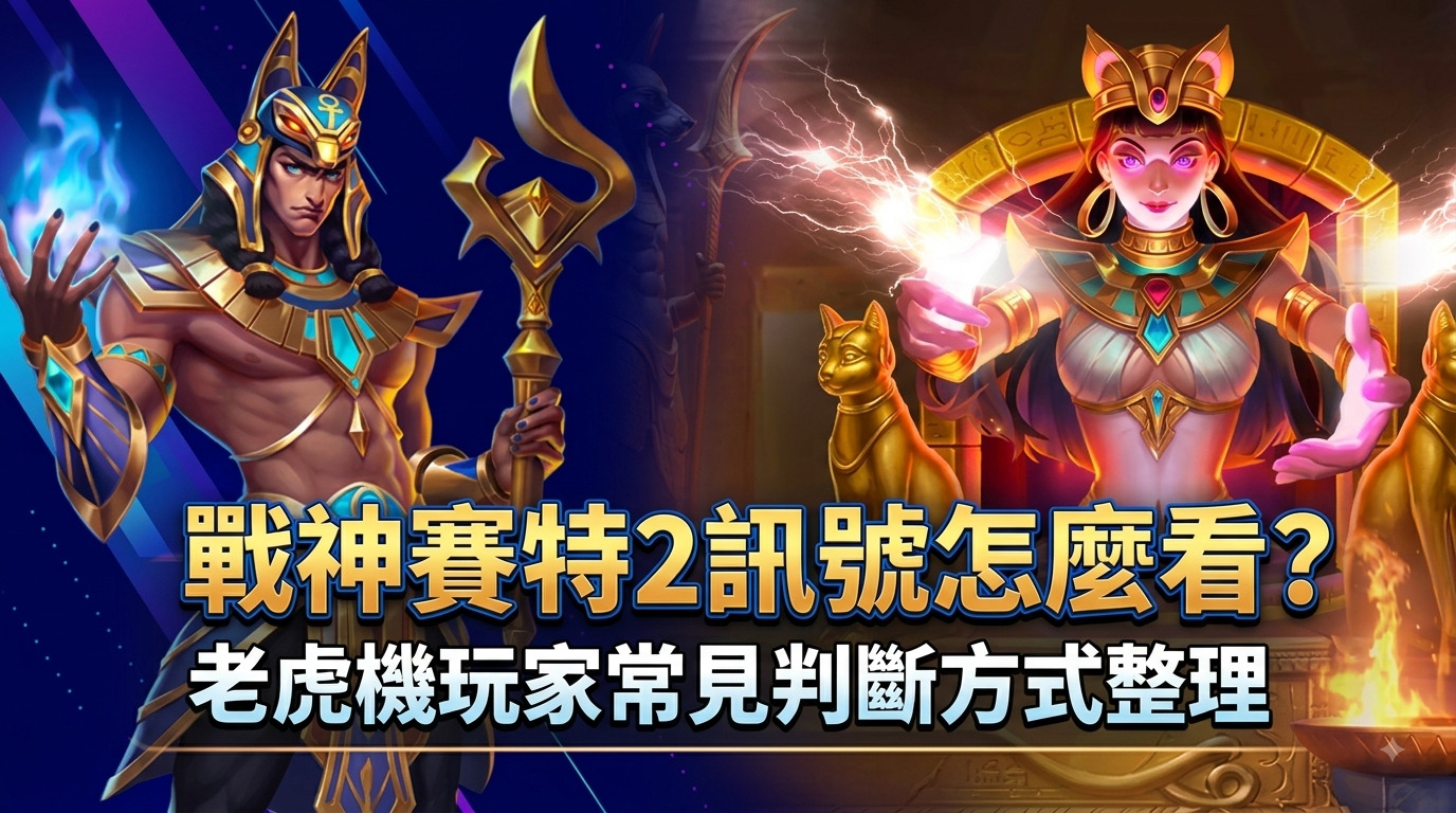戰神賽特2遊戲畫面與訊號判斷示意圖